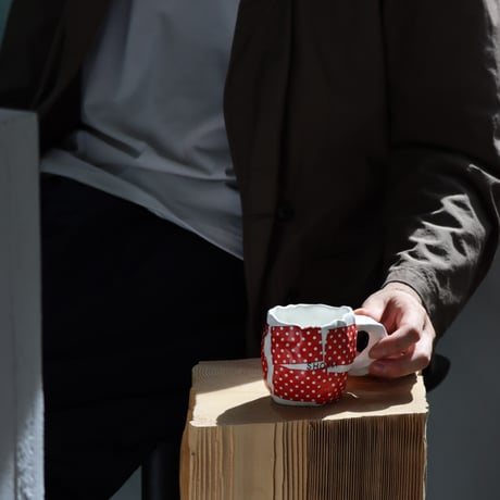 "SHOKKI" Mug - M - pattern