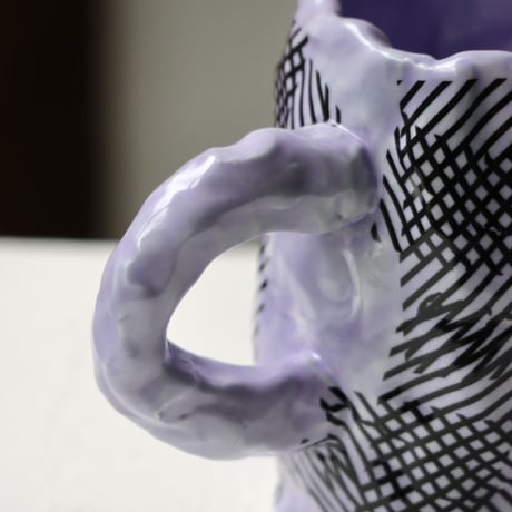 "SHOKKI" Mug - M - pattern