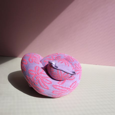 "Zebra Knits"  LILY - Lavender & Blush - (SMALL)
