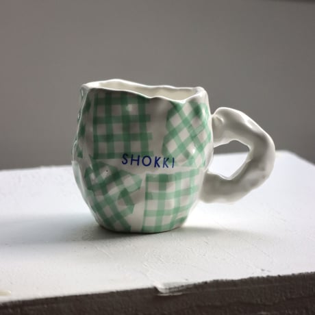 "SHOKKI" Mug - M - pattern