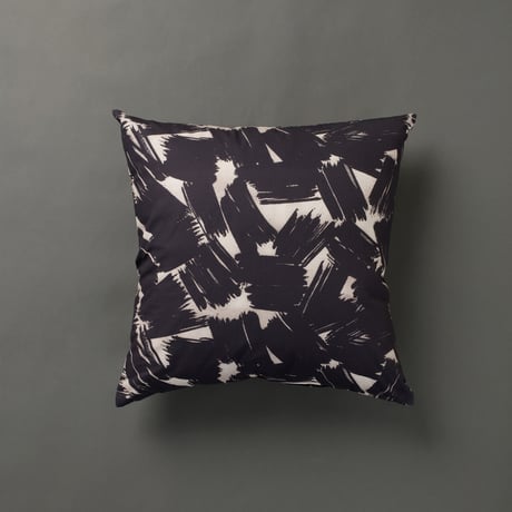 "ASENDADA" Cushion Cover - Brush Black