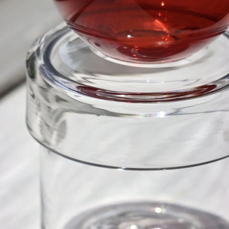 " RUKA Glass " ORB CANISTER - B