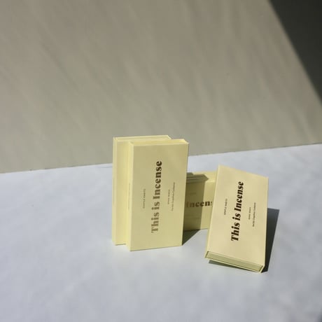 "This is Incense" BONDI