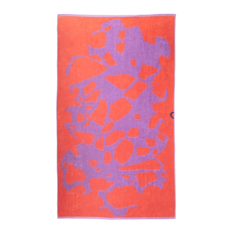 " VOLVER ” XL beach towel - LAVA