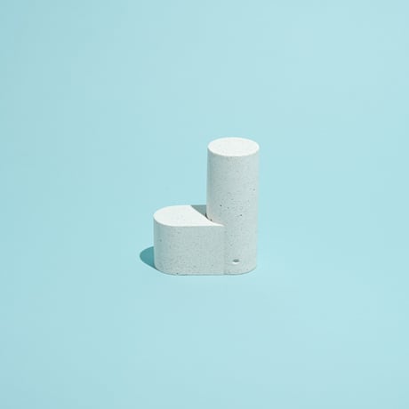 "YOHEI KIKUCHI" Pillar / Maru - white&white/ホワイト&ホワイト