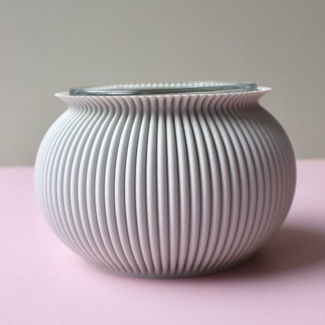 "Sheyn." Zayl 126g Planter - Cool Grey  -