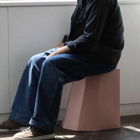 "Martino Gamper" Arnold Circus Stool  - BABY PINK -