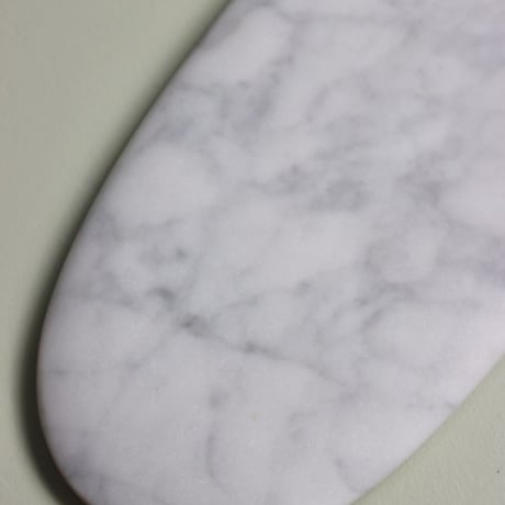 "Somini Studio" D.PLATE M size - white marble -