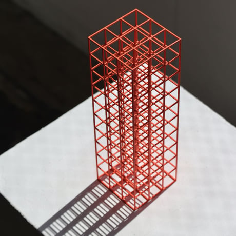 " SO TANAKA " Liminal Object - LO_04 Neon Red