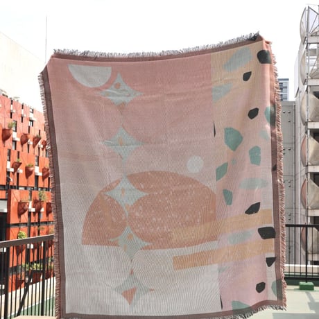 "Buhlaixe  Studio" Blue Stars Blanket