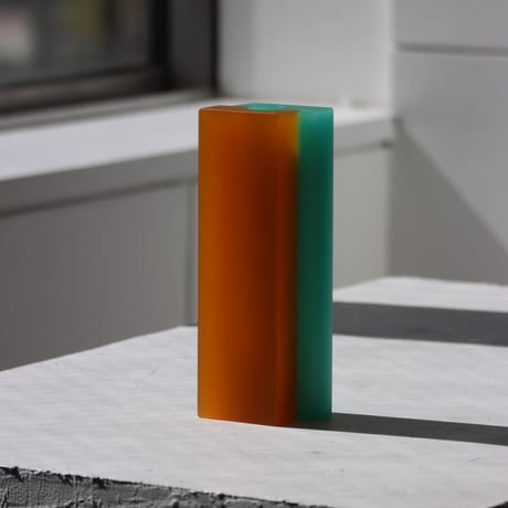 "dean toepfer" VASE VERSA  - turquoise / orange