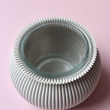 "Sheyn." Zayl 126g Planter - Cool Grey  -