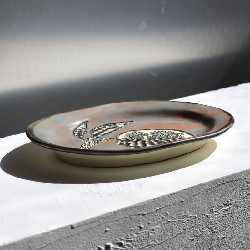 Noda Natsumi ” OVAL PLATE | Esme Tena Shop