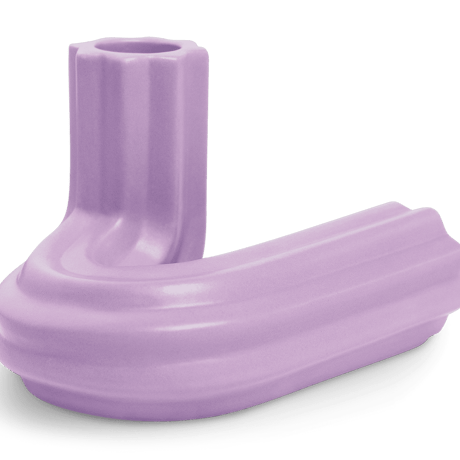 "OCTAEVO" Templo Candle Holder - lilac  -