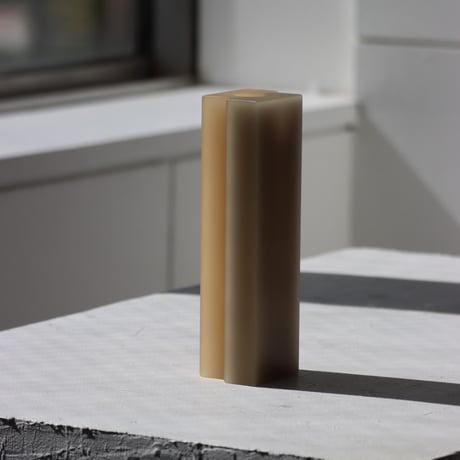 "dean toepfer" VASE VERSA  - taupe / melon -