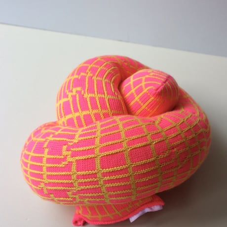 "Zebra Knits"  VANELLOPE - Blush & Lemon - (SMALL)