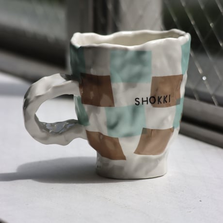 "SHOKKI" Mug - M - pattern