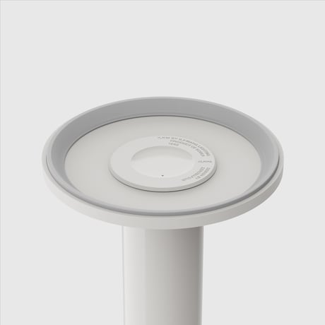 "ILKW." SNOWMAN 15 PORTABLE - WHITE & SILVER