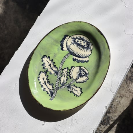 " Noda Natsumi ”  OVAL PLATE