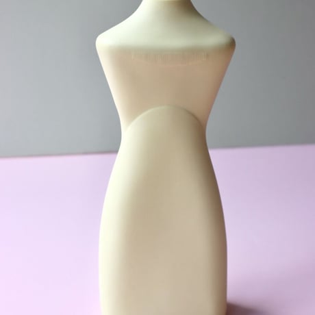 "Foekje Fleur" porcelain bottle vase - fresh yellow -