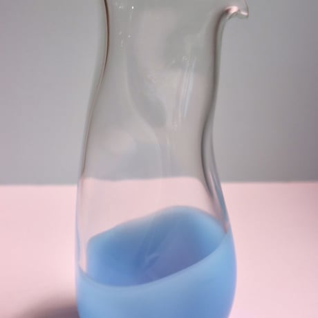 "Lope Home"  Cornflower Pitcher