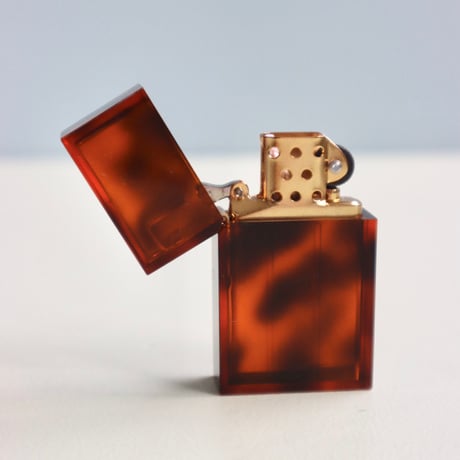 "TSUBOTA PEARL" HARD EDGE MARBLE - Brown tortoise -