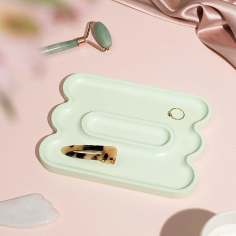 "OCTAEVO" Catchall Templo WAVE - light mint  -