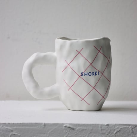 "SHOKKI" Mug - M - pattern