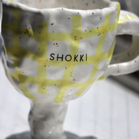 "SHOKKI" Mug - M - pattern