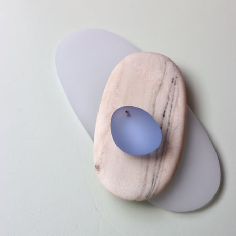 "Somini Studio" D.PLATE M size - acrylic white -