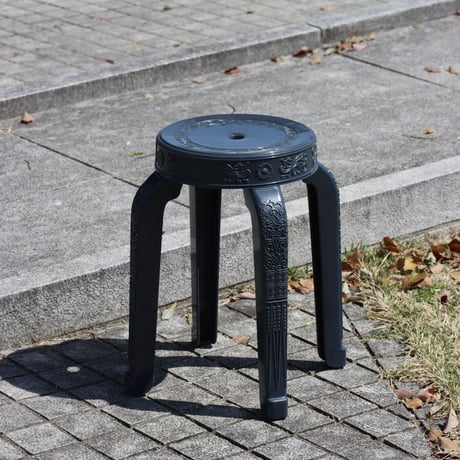 "RUMBA BOR" Choei Classic Stool - Jeen's Blue