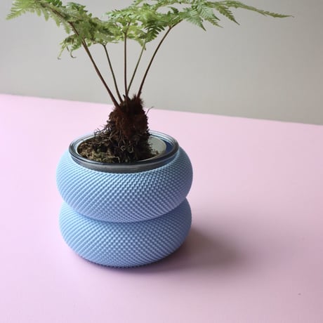 "Sheyn." Dorn 253g 1c Planter - Faded Denim -