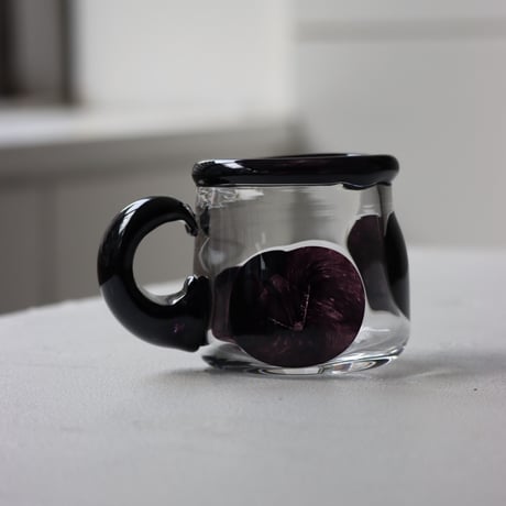 “ MIWA ITO × BLACK " MOO MOO MUG  - G