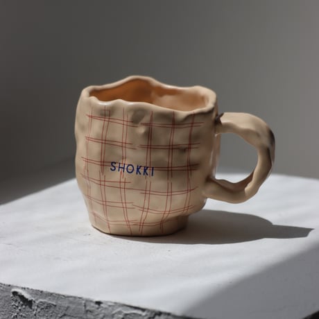 "SHOKKI" Mug - M - pattern