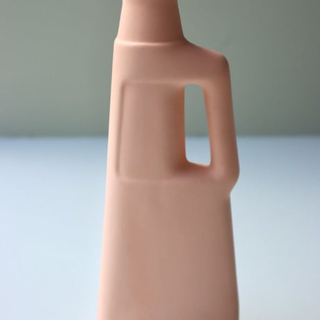 "Foekje Fleur" porcelain bottle vase - orange -