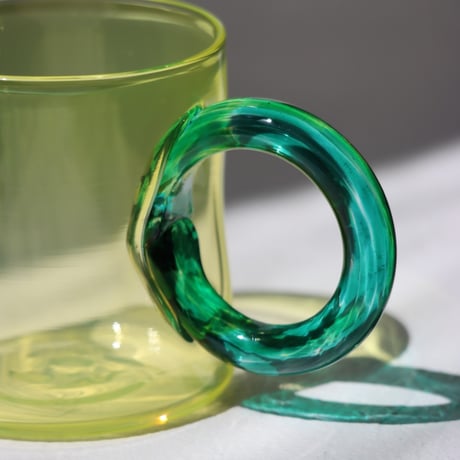 "Nagamachi Minako" ぽわにえ グラス ( G-11 )