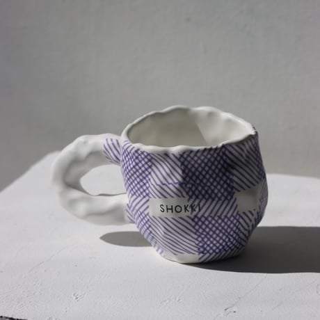 "SHOKKI" Mug - M - pattern