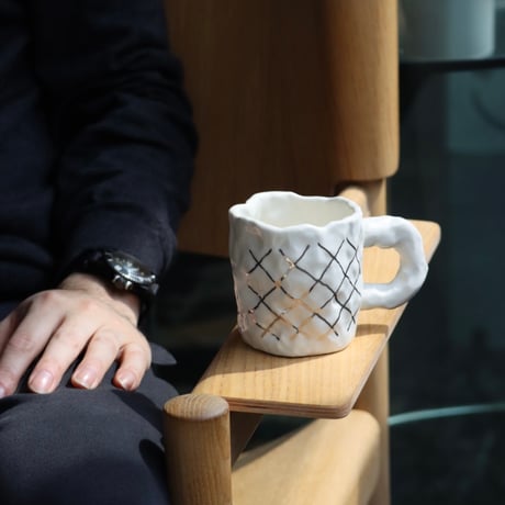 "SHOKKI" Mug - M - pattern
