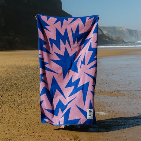 " VOLVER ” XL beach towel - FLASHHH (with Caffé Design)