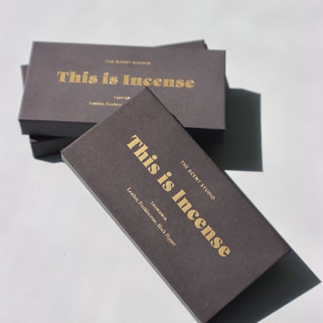 "This is Incense" TASMANIA
