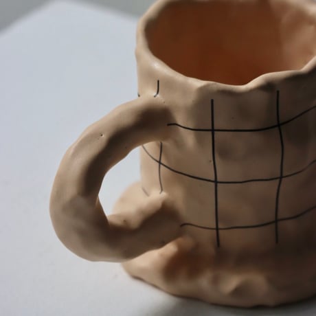 "SHOKKI" Mug - M - pattern