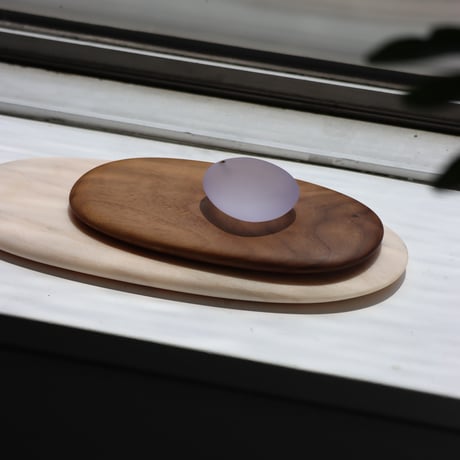 "Somini Studio" SEA STONE  incense holder - indigo -