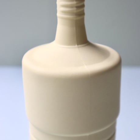 "Foekje Fleur" porcelain bottle vase - fresh yellow -