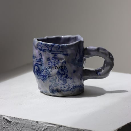 "SHOKKI" Mug - M - pattern