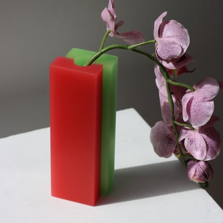 "dean toepfer" VASE VERSA  - rose / mint