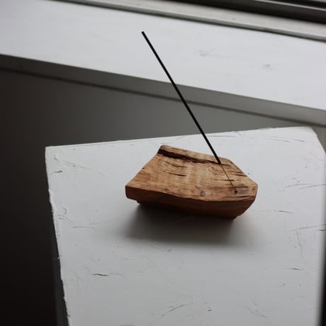 " TORINOKI FURNITURE " Wood Incense Holder / お香立て