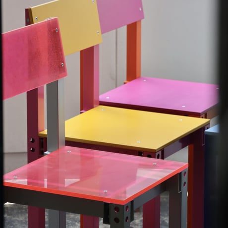 “JOY OBJECTS“ CHAIR ONE ALU & PANTERA