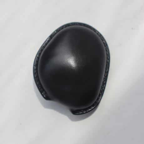 "FROME"  Leather Wrapped Stone - S