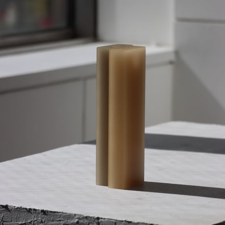 "dean toepfer" VASE VERSA  - taupe / melon -