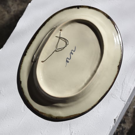 " Noda Natsumi ”  OVAL PLATE